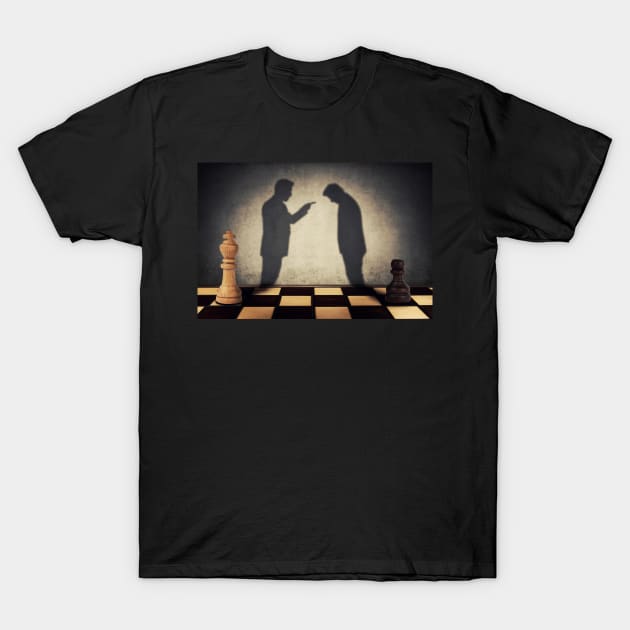 hierarchical levels stress T-Shirt by psychoshadow
